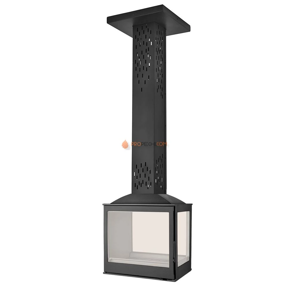 Печь-камин Liseo Castiron LCI 5 GDFs Sky