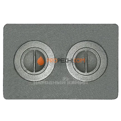 Рубцовск Плита печная П2-7 с конфорками 510х340 мм