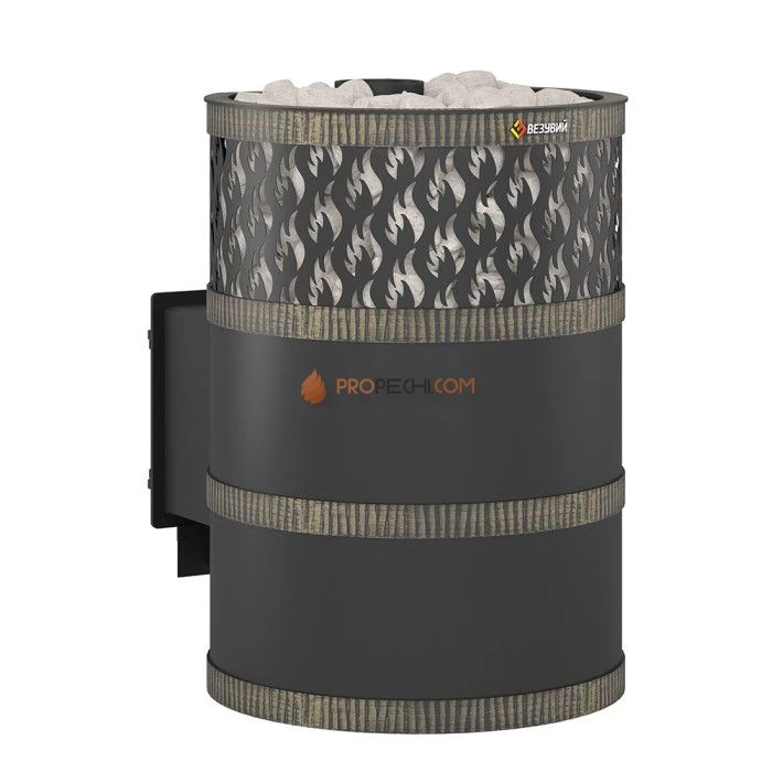 Дровяная печь для бани Везувий Лава 22 (ДТ-4)