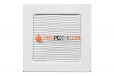 Вентиляционная решетка 110х110 мм. белый