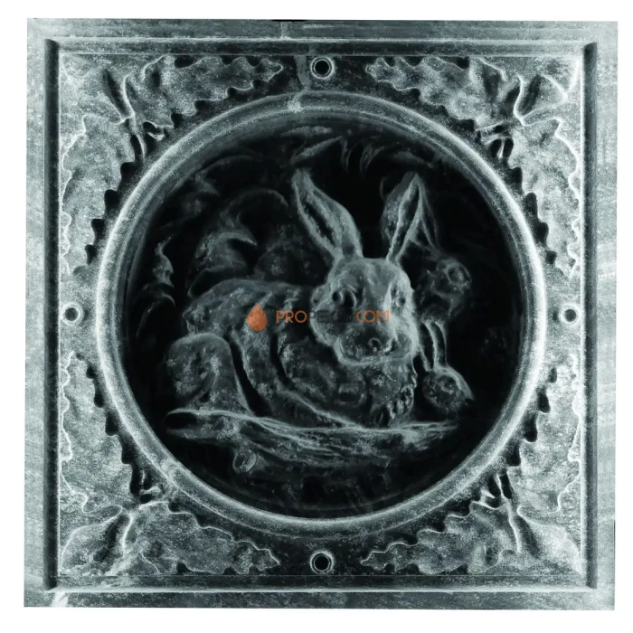 Изразец Заяц 204 Talc