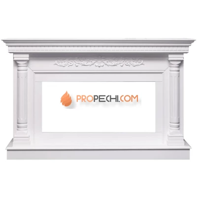 Портал Royal Flame Sicilia - Белый (Ширина 1530мм)