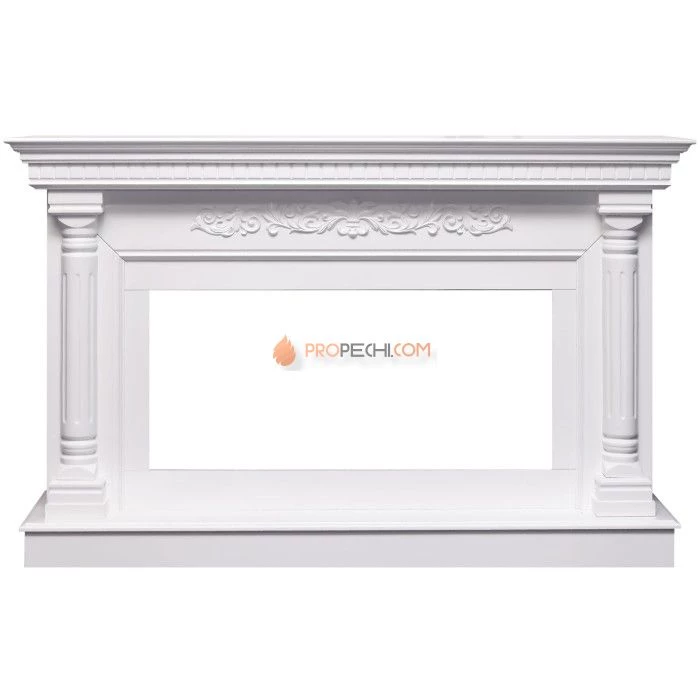 Портал Royal Flame Sicilia - Белый (Ширина 1530мм)