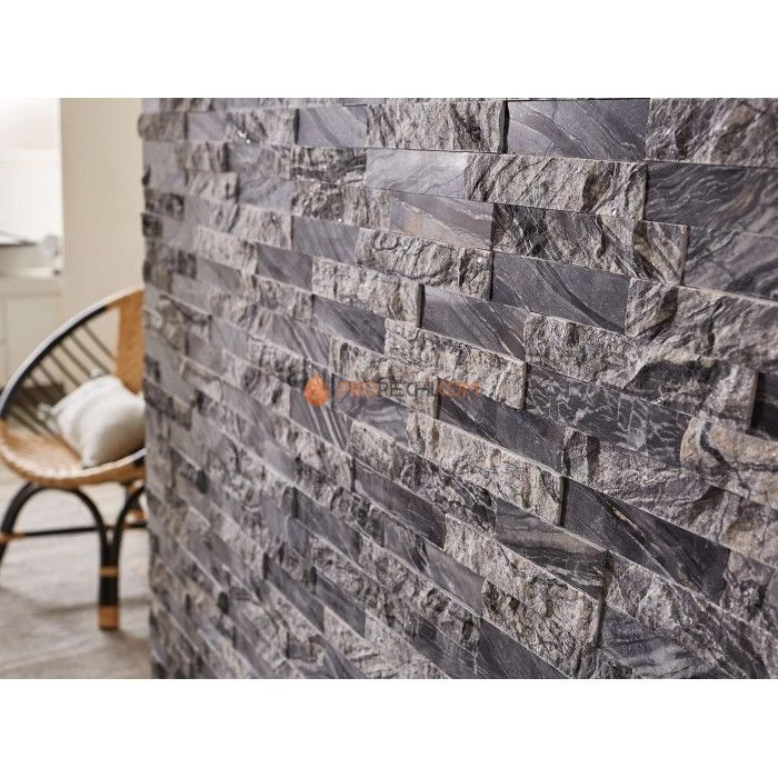 Панель Классик Мрамор Древесный серый (600х150мм) упак. (7шт/0,54м2)