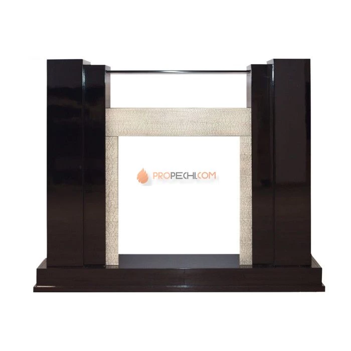 Портал Dimplex Rockwell - Черный лак, слоновая кость