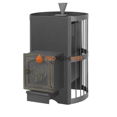 Дровяная печь для бани Везувий Скиф П/Г Стандарт (ДТ-4)