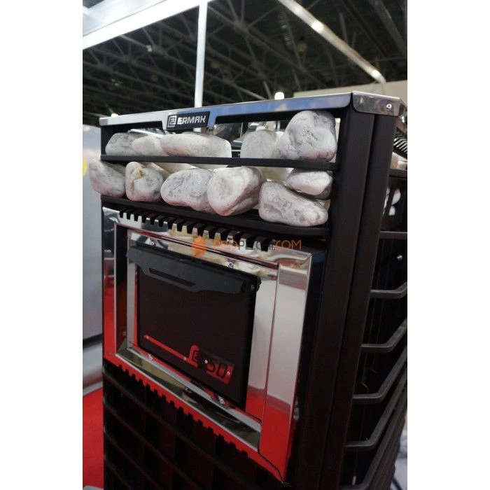 Дровяная печь для бани Ермак 50 Сетка PRO