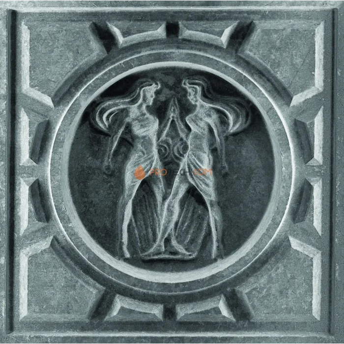 Изразец Близнецы 602 Talc