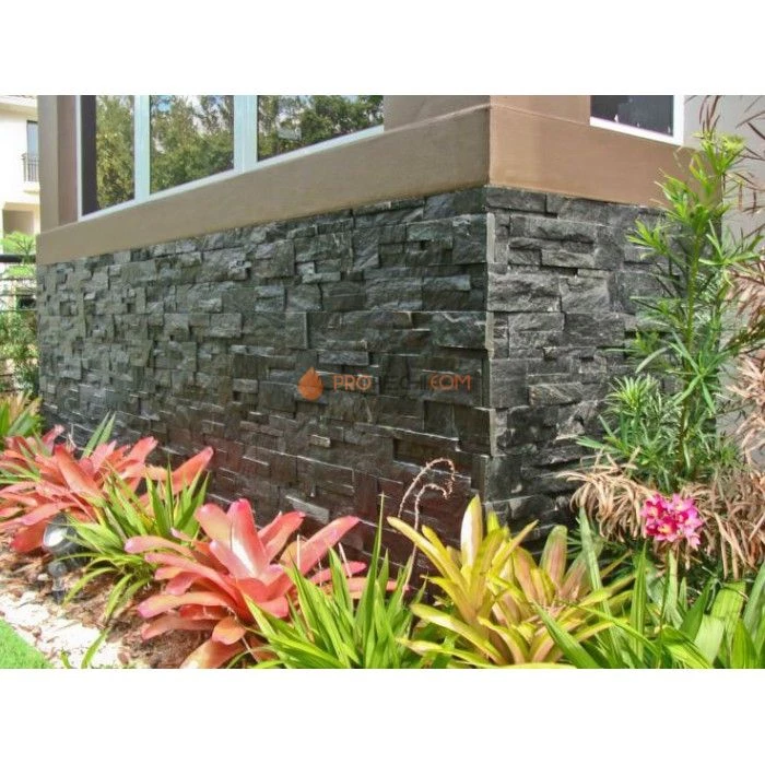 Панель Модерн Кварцит Чёрный (350х180мм) упак. (6шт/0,378м2)