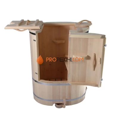 Кедровая фитобочка ЭкспертСаун 78х100 см овальная