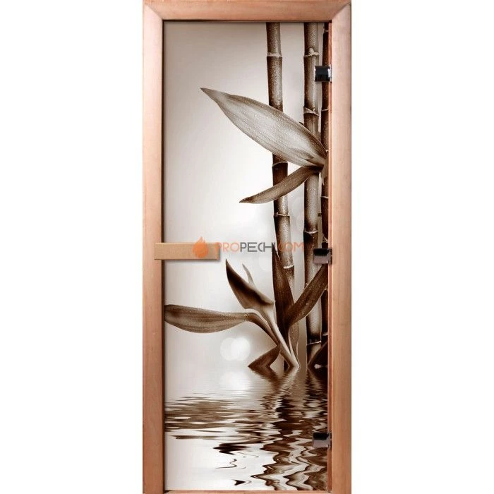 Дверь для бани DoorWood Фотопечать А057, 2100x900 мм