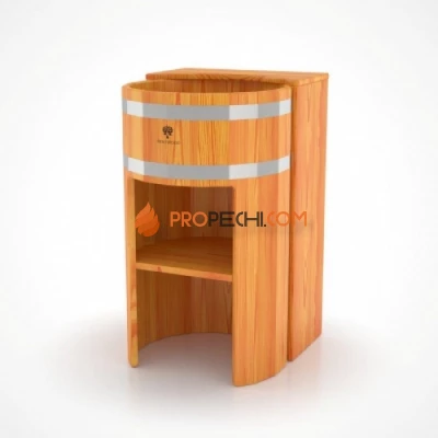 Умывальник BentWood - стойка прямая (натуральная лиственница)