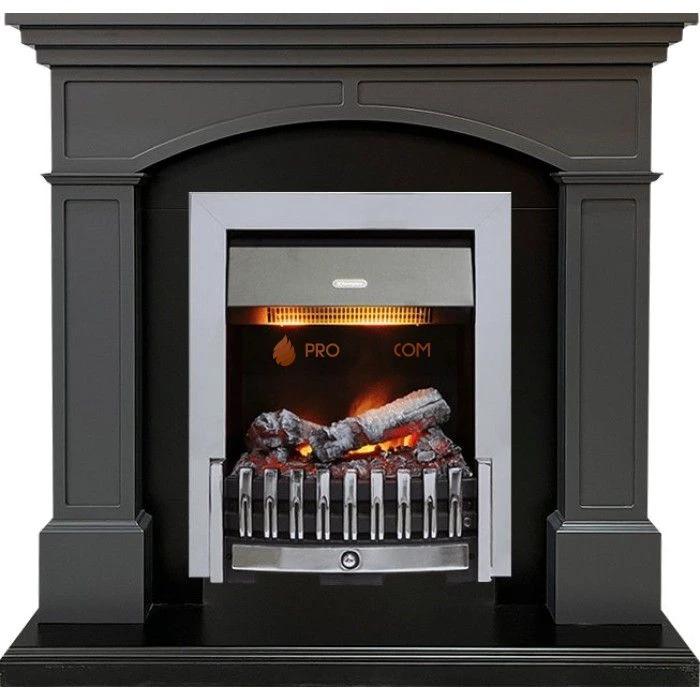 Каминокомплект Dimplex Langford - Серый графит с очагом Danville Chrome FB2