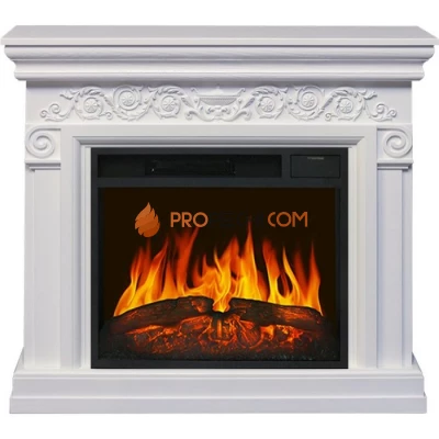 Каминокомплект Royal Flame Athena - Белый с Электрическим очагом Royal Flame Vision 23 LED FX