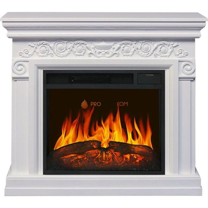 Каминокомплект Royal Flame Athena - Белый с Электрическим очагом Royal Flame Vision 23 LED FX