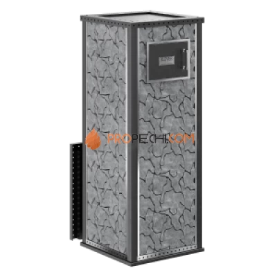 Дровяная печь для бани Klover RT 50-RV ( Талькомагнезит, Design 03 )
