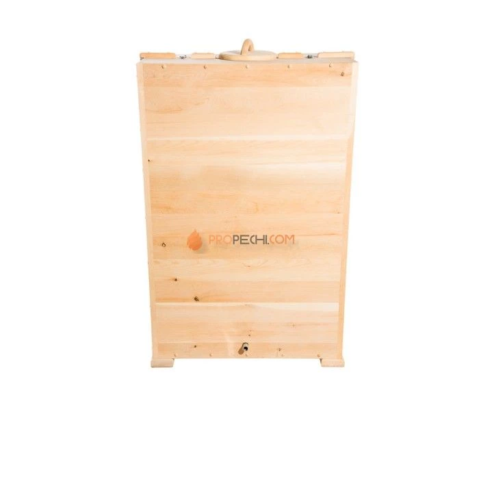 Фитобочка квадратная НКЗ PREMIUM из кедра, 130x84x84 см / 25 мм