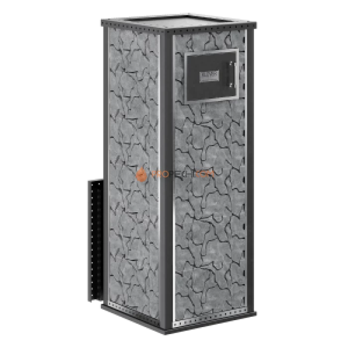 Дровяная печь для бани Klover RT 50-RV ( Талькомагнезит, Design 03 )