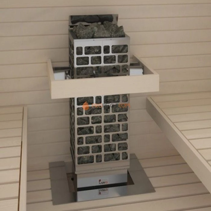 Электрическая печь SAWO CUBOS CUB3-75Ni2-P 7.5 кВт (встроенный блок мощности, пульт покупается отдельно)