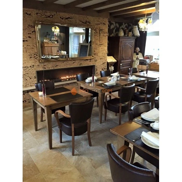 Газовая топка Vero Design Gala Стандарт (900x500 мм) D130/200 мм, горелка VLK burner