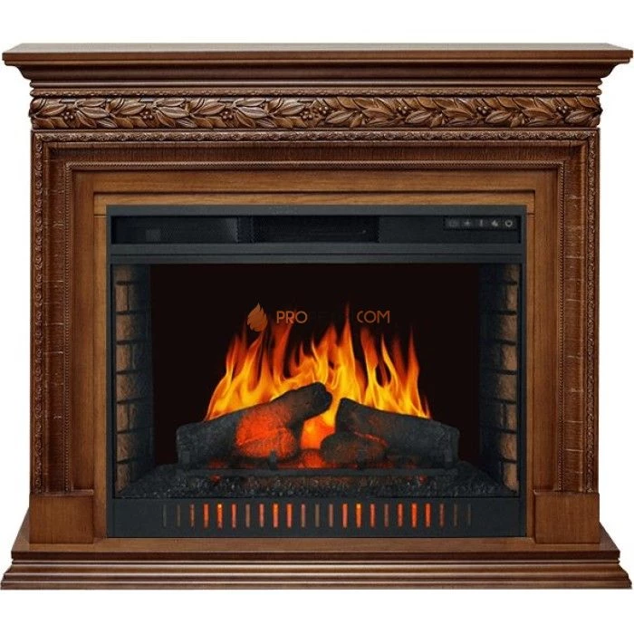Каминокомплект Royal Flame Valletta - Орех (Ширина 1245 мм) с очагом Vision 30 EF LED FX