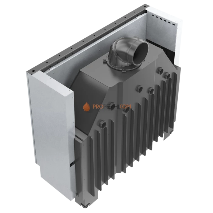 Каминная топка стальная Kratki MB120/G (22 кВт)