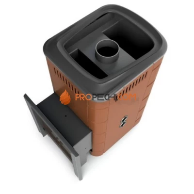 Печь для бани Термофор Уренгой 2018 Carbon БСЭ ТО терракота