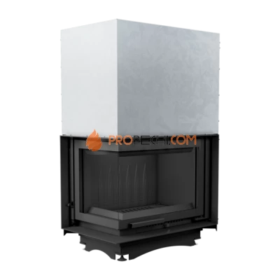 Каминная топка Kratki Maja/L/BS/G (угловое стекло слева, гильотина)