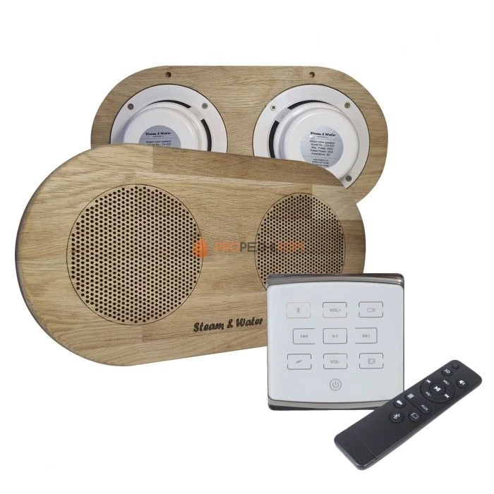 Комплект акустической системы SW 2 white ECO Wood, двойной Овал (Встраиваемый)