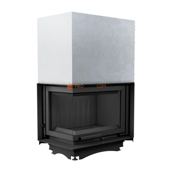 Каминная топка Kratki Maja/L/BS/G (угловое стекло слева, гильотина)