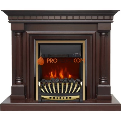 Каминокомплект Royal Flame Dallas - Темный дуб с очагом Aspen Gold