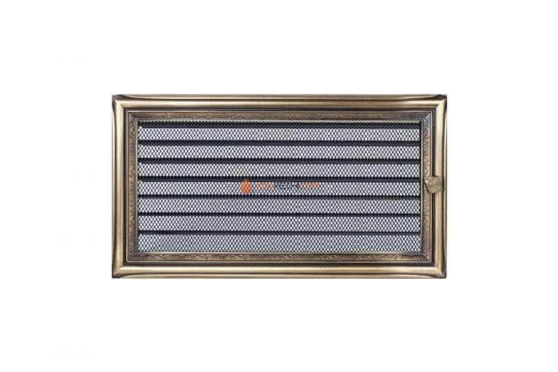 Вент.решетка 170х300 мм. Алюминий-Цинк  с жалюзи