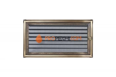 Вент.решетка 170х300 мм. Алюминий-Цинк  с жалюзи