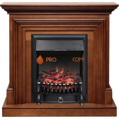 Каминокомплект Royal Flame Bradford - Орех с очагом Fobos FX Black