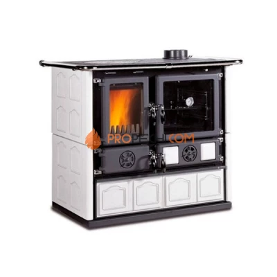 Печь-камин La Nordica Rosa Maiolica Bianco