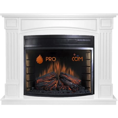 Каминокомплект Royal Flame Boston - Белый с очагом Dioramic 28 LED FX