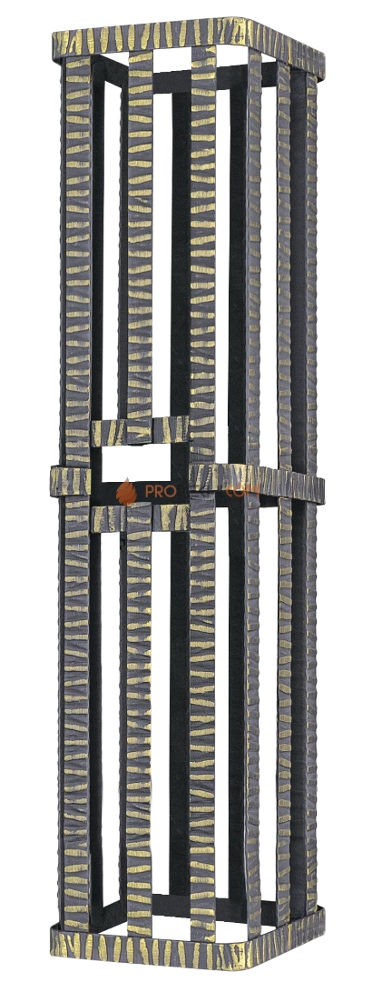 Сетка на трубу под шибер Гефест 250х250х1000 ЗК18/25/30