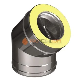 Отвод 30° D150/250, AISI 321/304 (Вулкан)