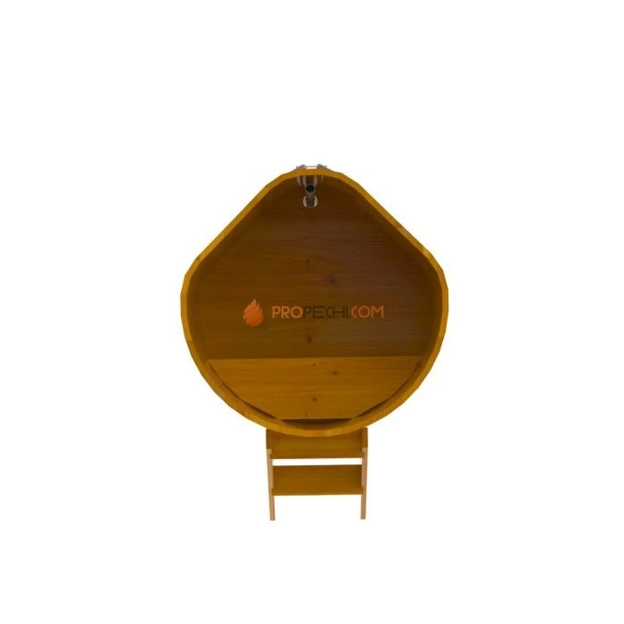 Купель BentWood угловая из натуральной лиственницы 1,03х1,03 Рустик