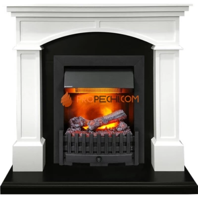 Каминокомплект Dimplex Langford - Белый с черным с очагом Danville Black FB2