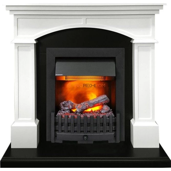 Каминокомплект Dimplex Langford - Белый с черным с очагом Danville Black FB2