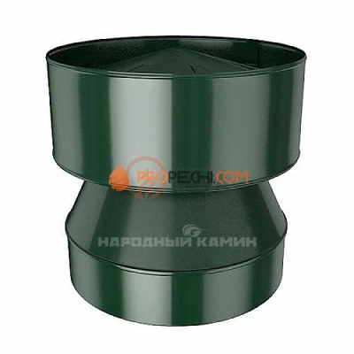 Конус-дефлектор 150/220 мм. зеленый (6005)