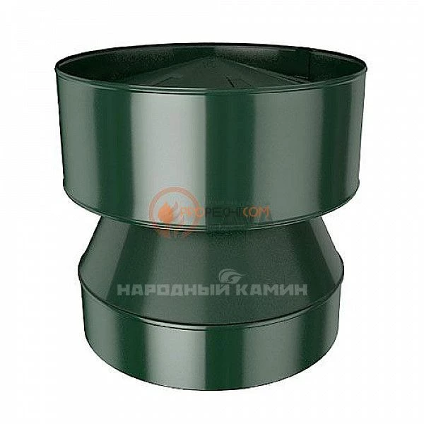 Конус-дефлектор 130/200 мм. зеленый (6005)