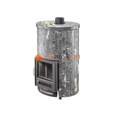 Дровяная печь для бани Ферингер Уют-25 до 25 м³ - Амфиболит наборный