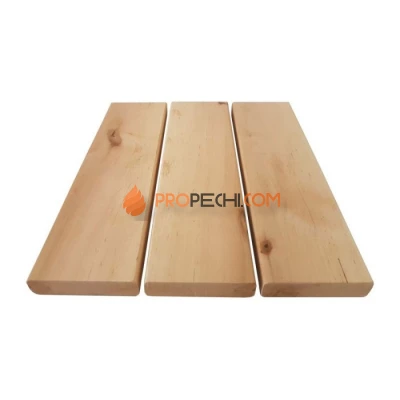 Доска для банных полок Липа (60х150мм) длина 3,0м