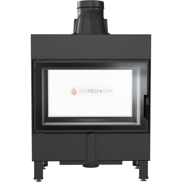 Каминная топка стальная Kratki LUCY/14/T (тонель) (14 кВт)