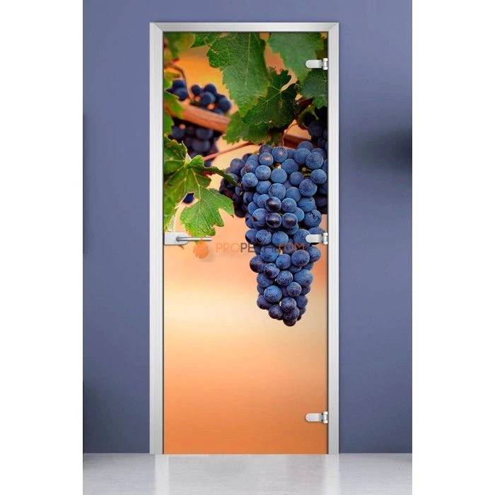 Стеклянная межкомнатная дверь DoorWood с фотопечатью Fruite-20, 2000х700 мм