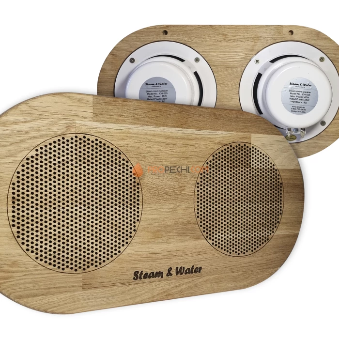 Влагостойкий динамик SW 525 Wood двойной Овал