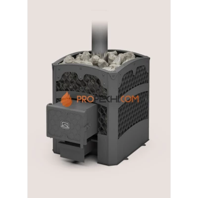 Дровяная печь для бани Теплодар Былина-Сетка 18 Ч