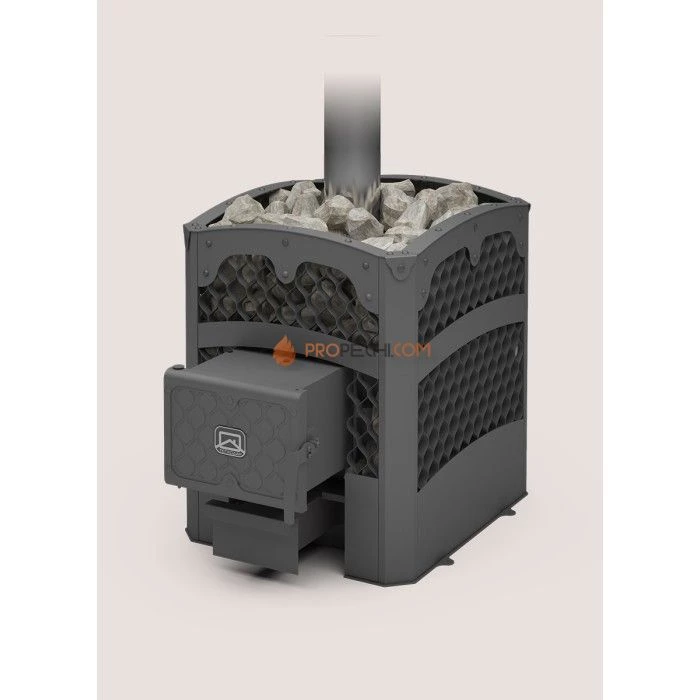 Дровяная печь для бани Теплодар Былина-Сетка 18 Ч